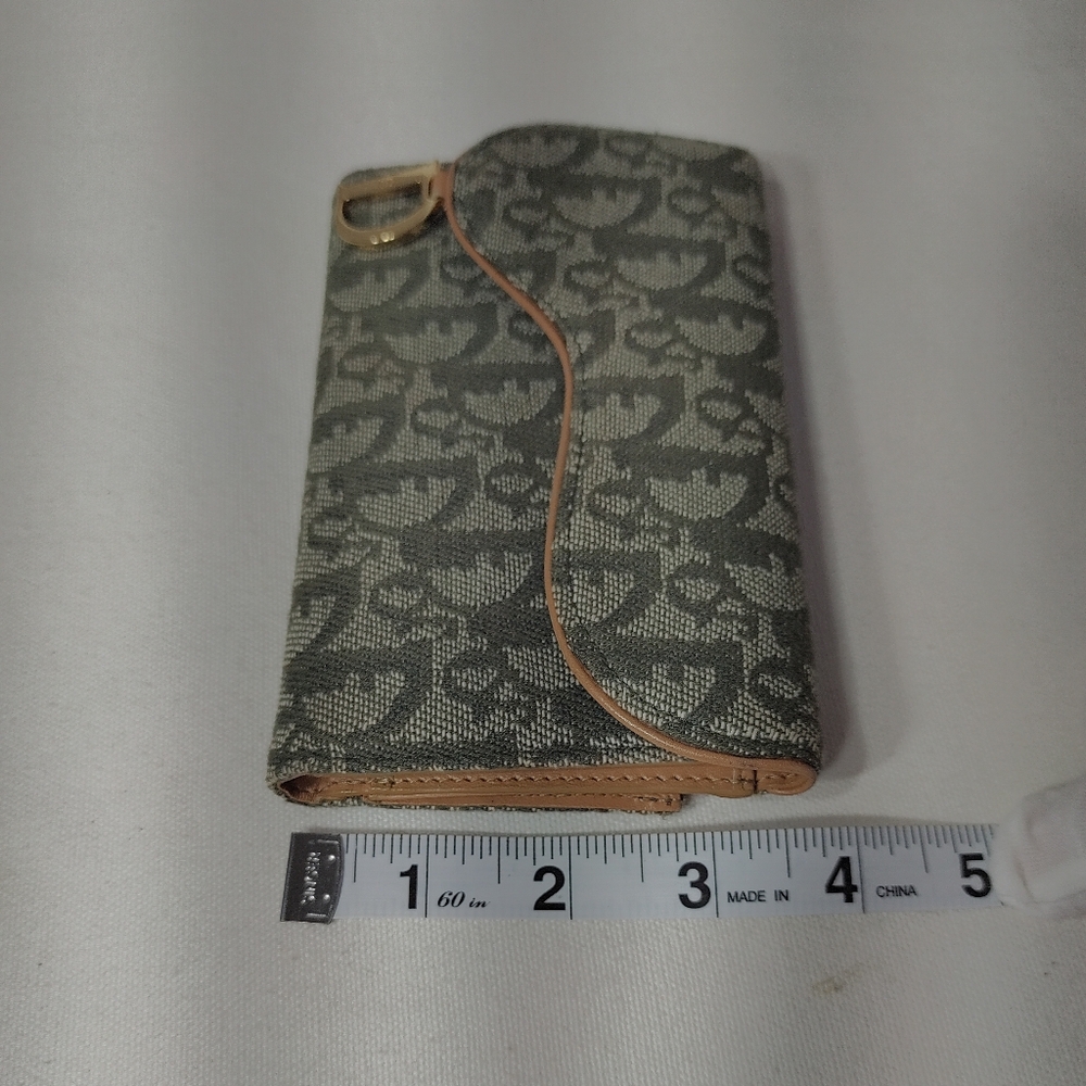 DIOR  Green Saddle Wallet - Picture 15 of 15